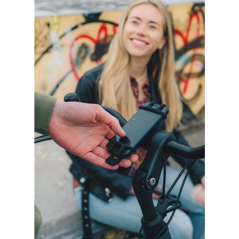 Load image into Gallery viewer, Celly Telefoonhouder universeel zwart
