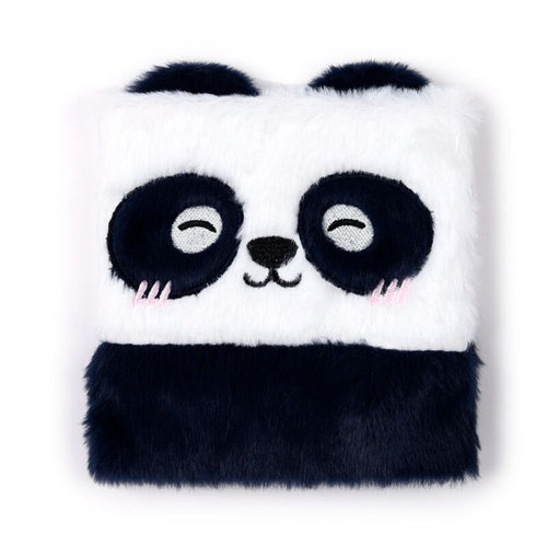 Adoramals panda fluffig notitieboekje