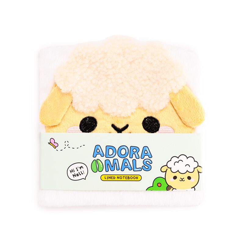 Load image into Gallery viewer, Adoramals schapen fluffig notitieboekje
