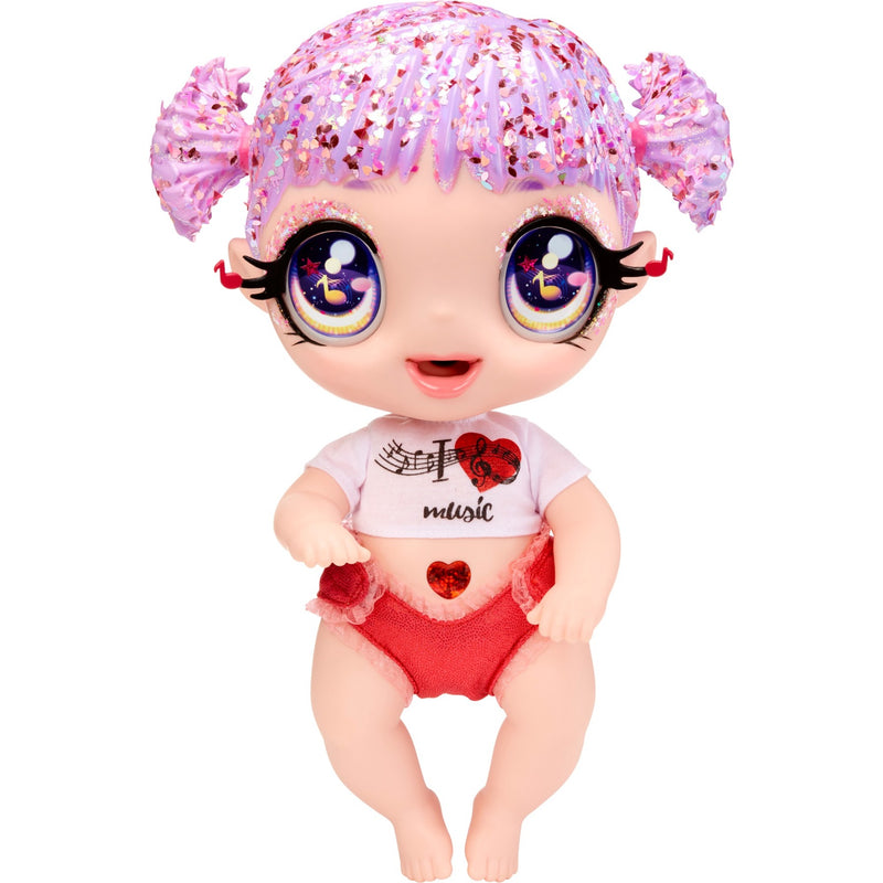 Load image into Gallery viewer, MGA Entertainment Glitter Babyz pop serie 2 Melody Highnote
