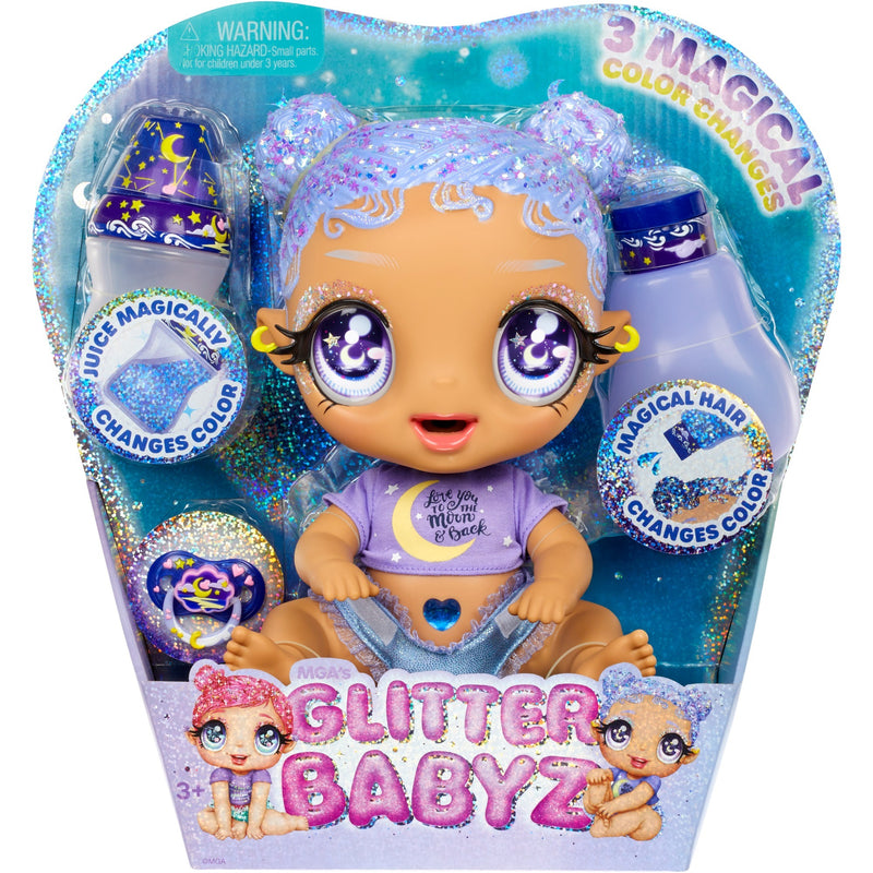 Afbeelding laden in galerijviewer, MGA Entertainment Glitter Babyz pop serie 2 Selena Stargazer
