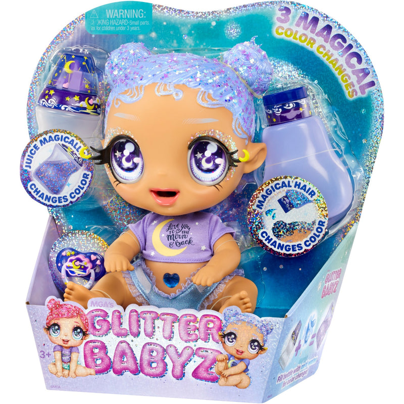 Afbeelding laden in galerijviewer, MGA Entertainment Glitter Babyz pop serie 2 Selena Stargazer
