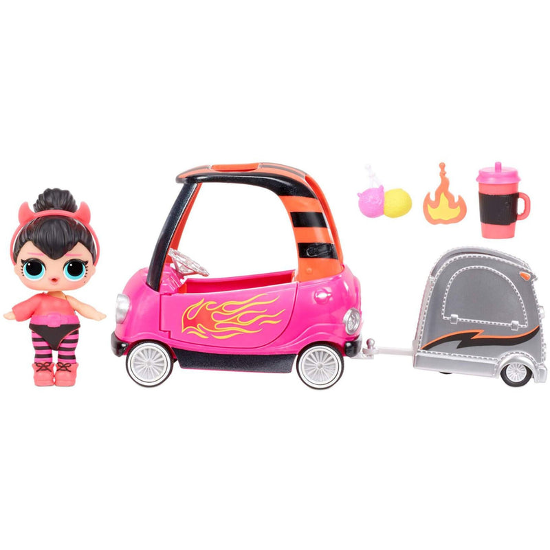 Afbeelding laden in galerijviewer, MGA Entertainment Surprise! Furniture with Doll BB Auto Sho
