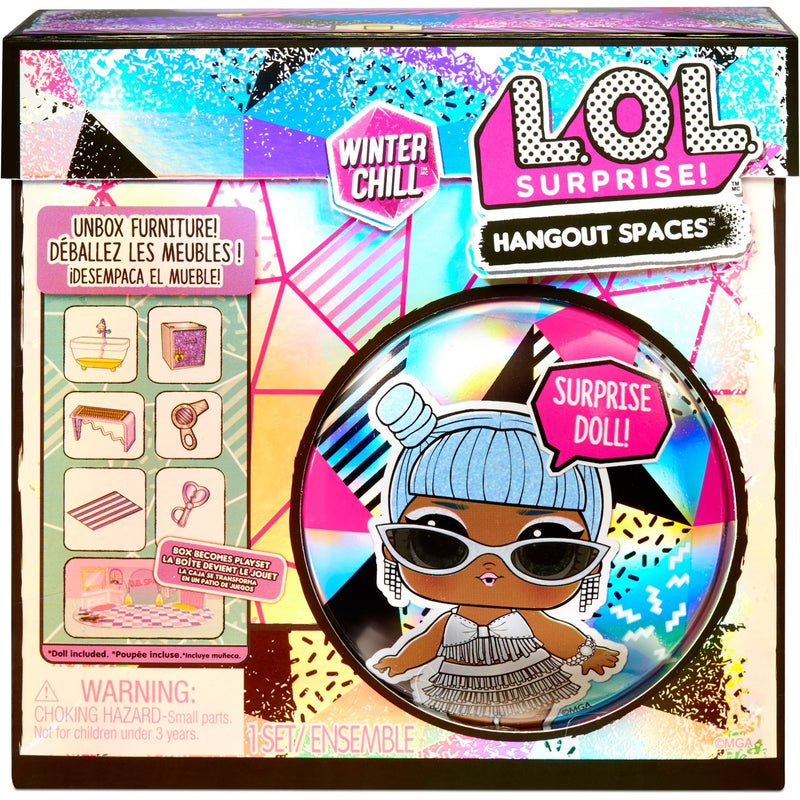 Load image into Gallery viewer, MGA Entertainment Surprise! Winter Chill Hangout Spaces Sty
