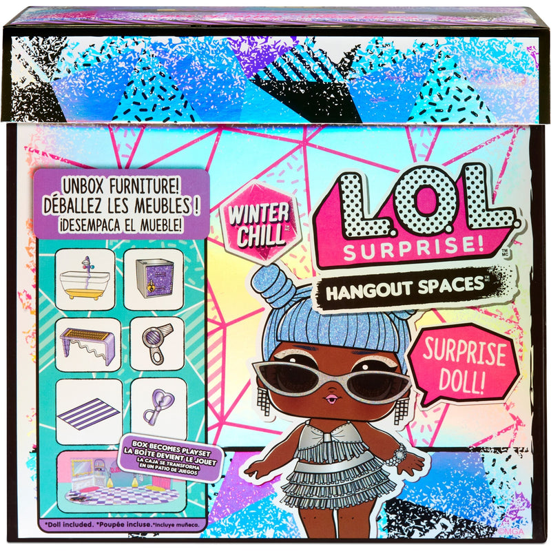 Load image into Gallery viewer, MGA Entertainment Surprise! Winter Chill Hangout Spaces Sty
