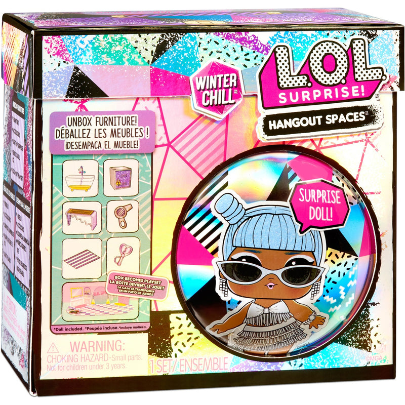 Load image into Gallery viewer, MGA Entertainment Surprise! Winter Chill Hangout Spaces Sty
