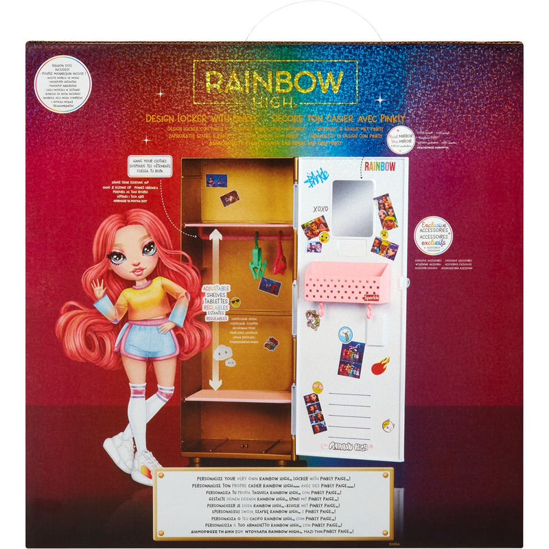 Load image into Gallery viewer, Mga entertainment rainbow high design locker en pinkly paige
