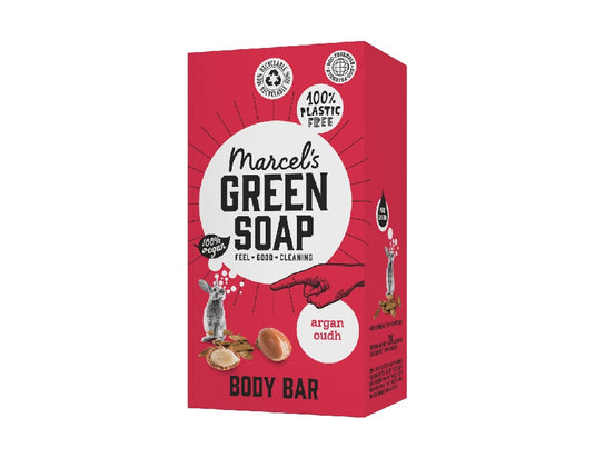 Marcel's green soap body bar - argan oudh - 150g