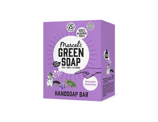 Marcel's green soap handzeep blok- lavendel rozemarijn - 90gr