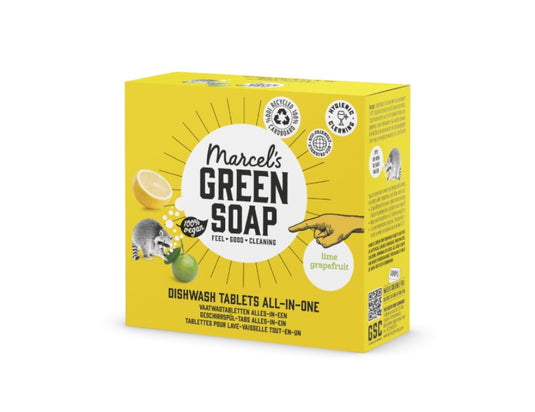 Marcel's green soap vaatwastabletten - all-in-one - 25 stuks