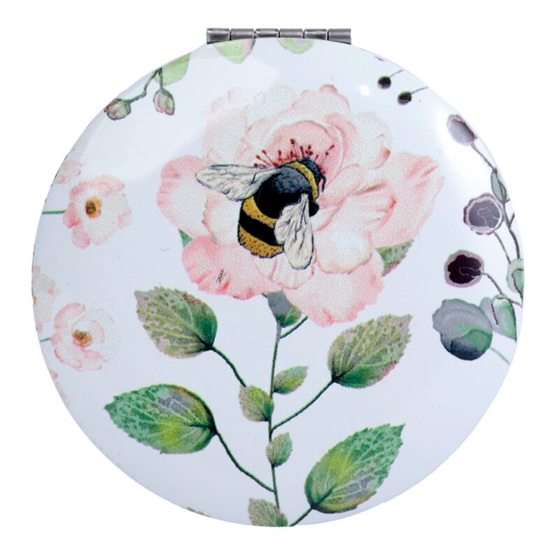 Load image into Gallery viewer, Nectar meadows bij bij compact make up spiegeltje
