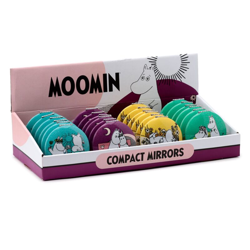 Load image into Gallery viewer, Union moomin compact make up spiegeltje
