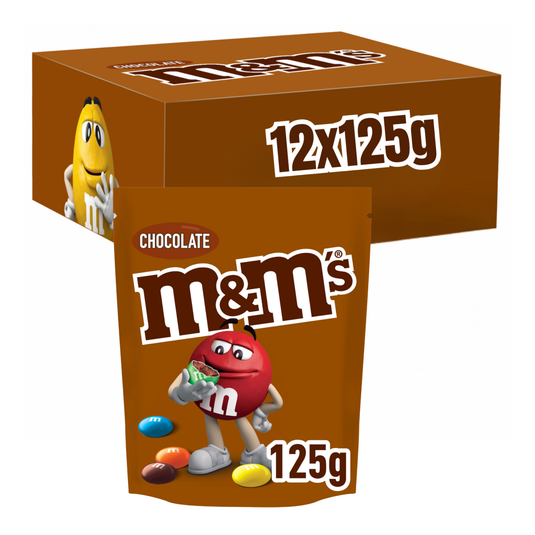 M m's choco zak (12x125gr)