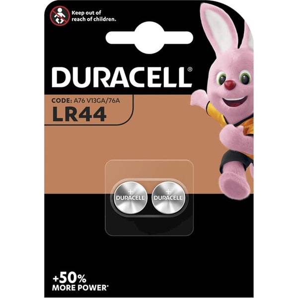 DURACELL Alkaline lr44 a76 v13ga 76a 1.5v blister 2 stuks