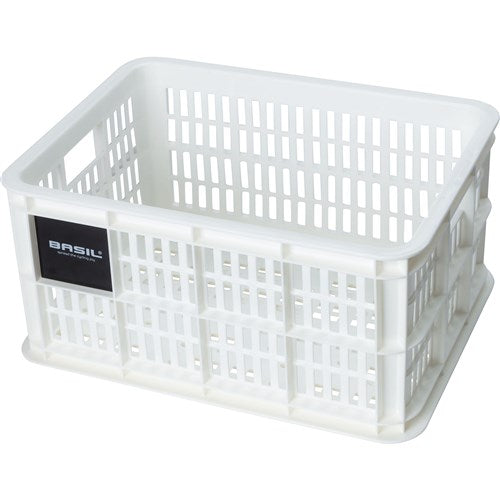 bicycle crate basil small 17.5l white