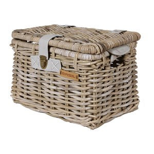 Basil Denton fietsmand medium grijs