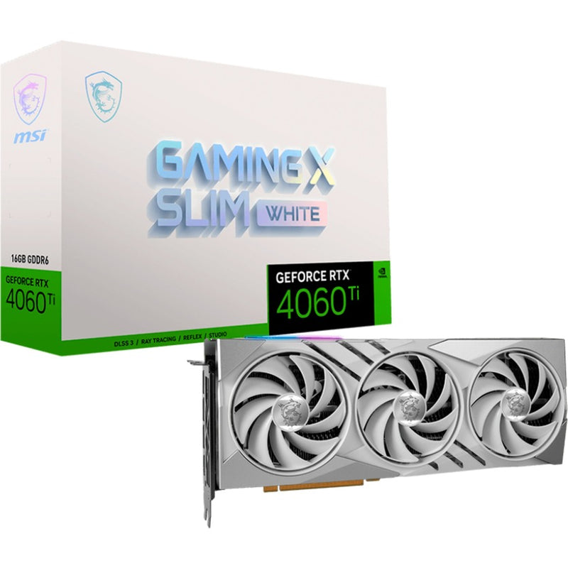 Load image into Gallery viewer, MSI MSI GeForce RTX 4060 Ti GAMING X SLIM WHITE 16G
