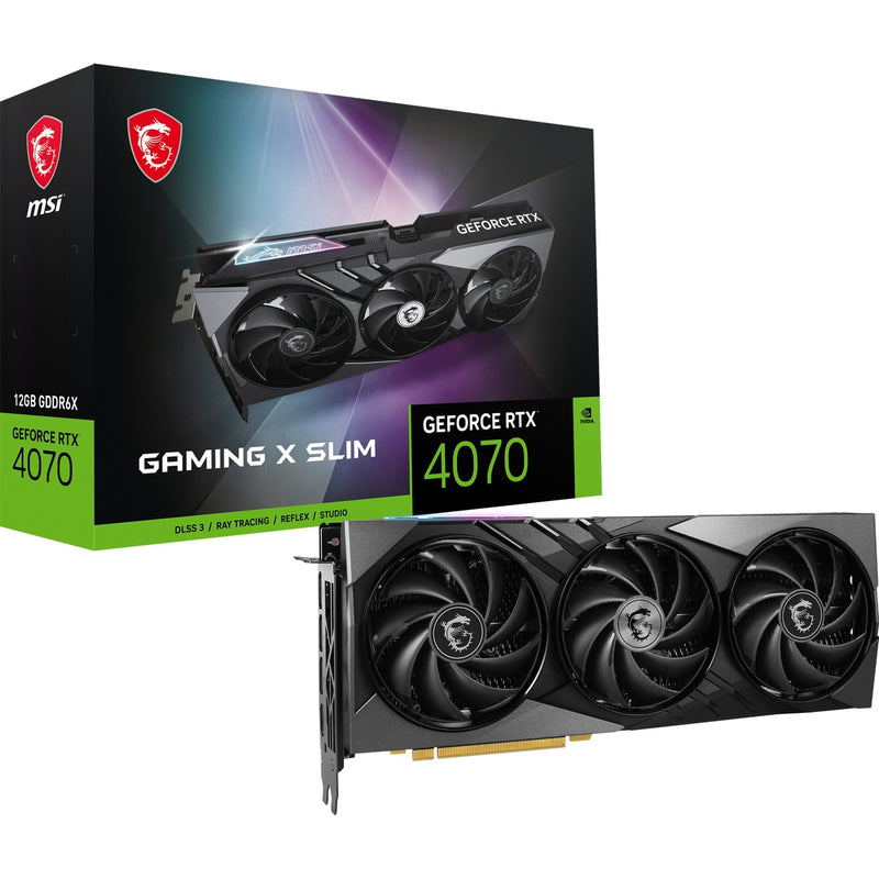 Load image into Gallery viewer, MSI MSI GeForce RTX 4070 Gaming X Slim 12G
