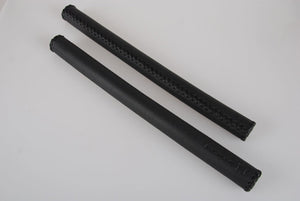 Velo handvat set lang leer set open zwart