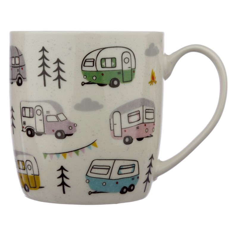Load image into Gallery viewer, Wildwood caravan porselein mok
