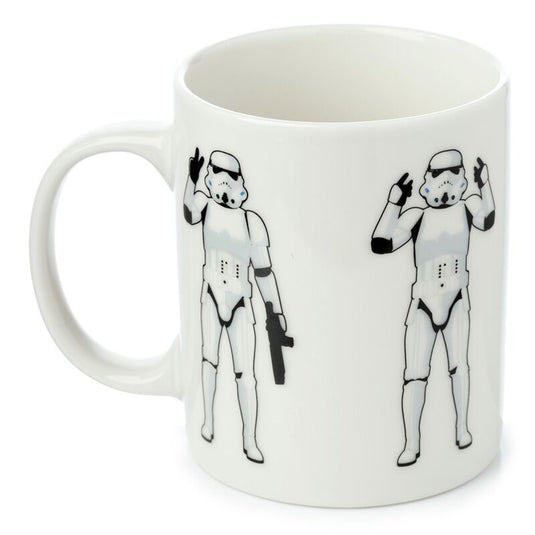 The original stormtrooper wit porselein mok