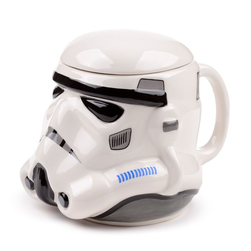 Load image into Gallery viewer, The original stormtrooper helm gevormde keramiek mok

