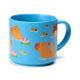 Puckator mok - capybara - large - blauw - porselein - 470ml