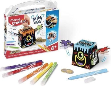Joustra maped creatief fluweel kleuren en maak een spaarpot