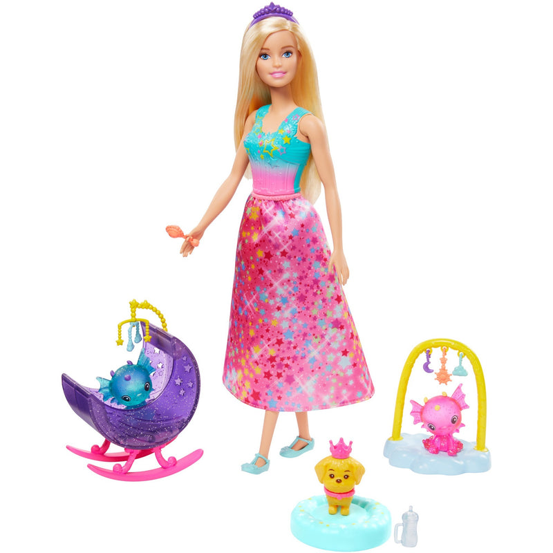 Load image into Gallery viewer, Mattel Dreamtopia Drakenkinderdagverblijf speelset

