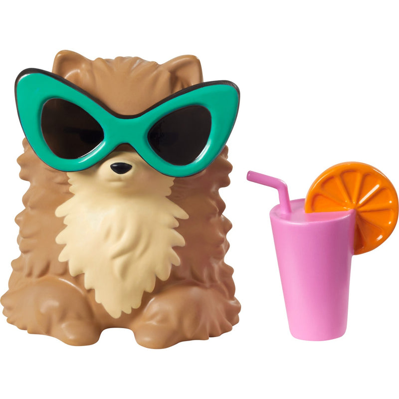 Load image into Gallery viewer, Mattel Extra Doll 7 Top Furry Shrug with Pet Pomerani
