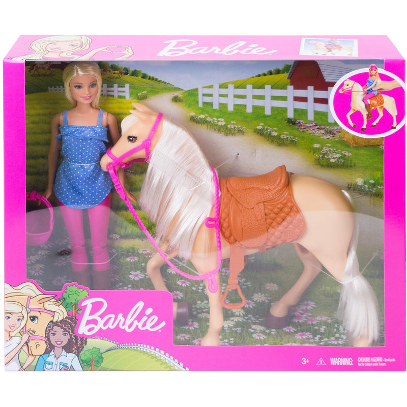 Load image into Gallery viewer, Mattel Paard en pop
