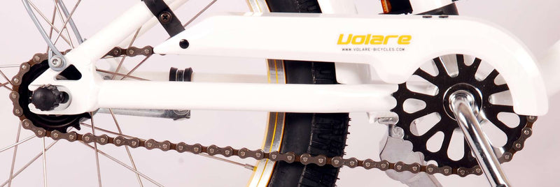 Load image into Gallery viewer, Volare Miracle Cruiser Kinderfiets - Meisjes - 18 inch - Wit - Prime Collection
