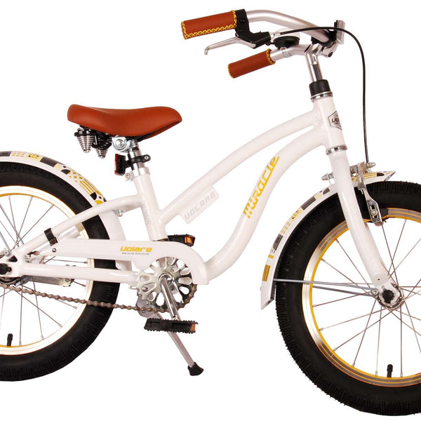 Volare Miracle Cruiser Kinderfiets - Meisjes - 16 inch - Wit - Prime Collection