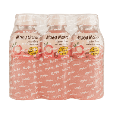 Mogu mogu lychee fles (6x 320ml)
