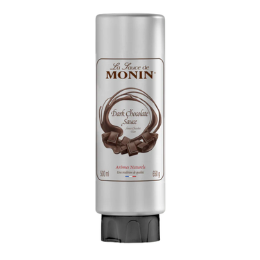 Monin topping dark chocolate (500 ml)