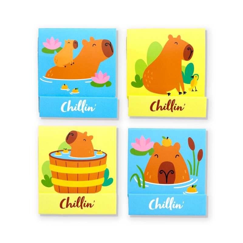 Load image into Gallery viewer, Capybara luciferboekje nagelvijl

