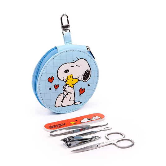 Union peanuts snoopy woodstock 5-delige manicure set
