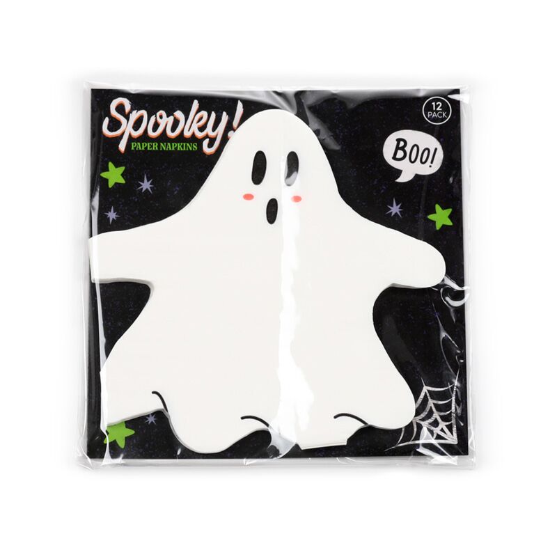 Load image into Gallery viewer, Spooky pak van 12 3-laags papieren feestservetten
