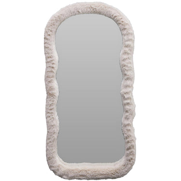 Home styling spiegel groot bont 2assorti kleur