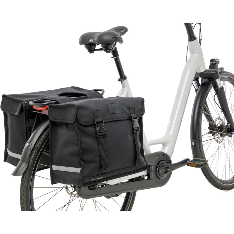 Load image into Gallery viewer, Newlooxs tas new looxs double pannier deluxe zwart | 46l
