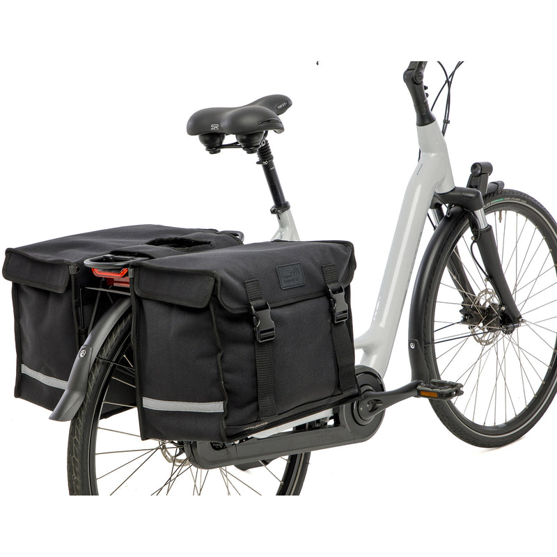 Load image into Gallery viewer, Newlooxs tas new looxs double pannier camping zwart | 66l
