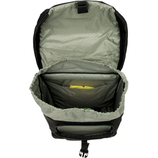 Newlooxs new looxs vigo 536.155mik2 zwart groen dubbeltas mik 40l