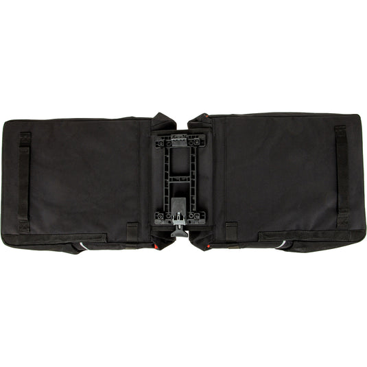 Newlooxs tas new looxs vigo dubbel | zwart oranje | mik 2.0 | 40l