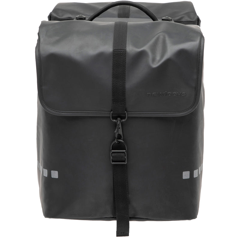 Load image into Gallery viewer, Newlooxs new looxs dubbele tas odense mik 2.0 39l polyester zwart
