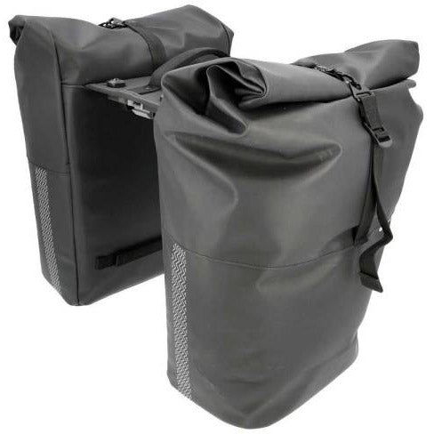 Load image into Gallery viewer, Newlooxs new looxs dubbele tas nyborg 34l mik 2.0 zwart
