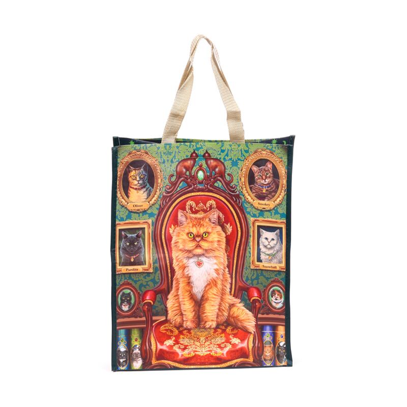 Load image into Gallery viewer, Hoppe lisa parker mad about cats duurzame sr tas
