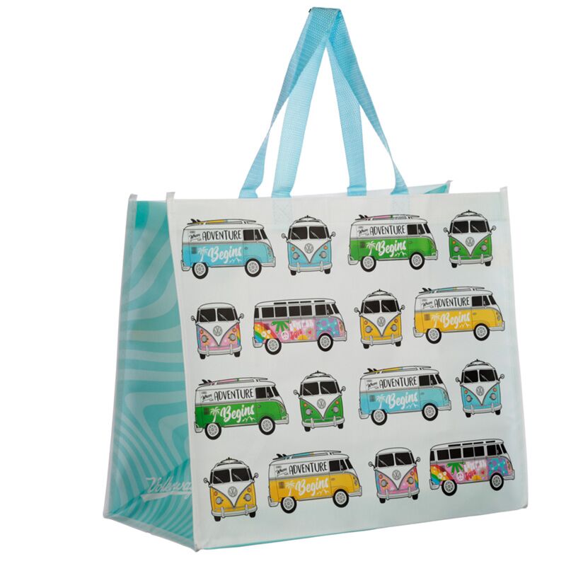 Load image into Gallery viewer, Volkswagen busje vw t1 summer duurzame shopper tas
