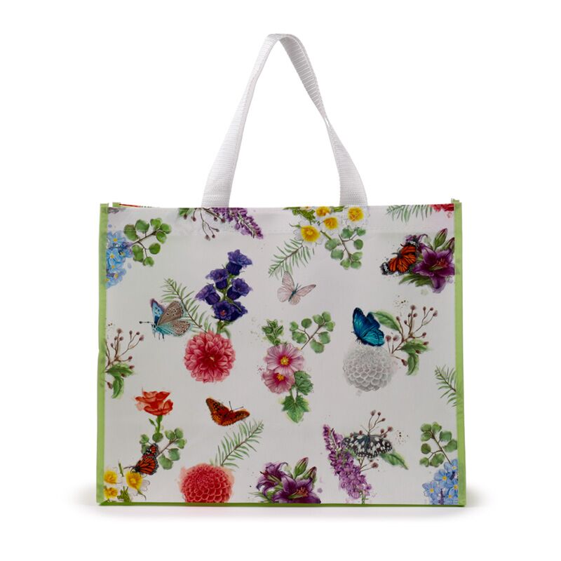 Load image into Gallery viewer, Butterfly meadows vlinder duurzame shopper tas
