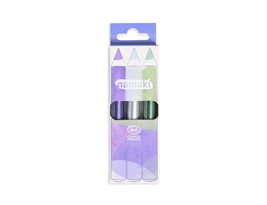 Namaki glitter make-up potloden - moonlight - 3 st.