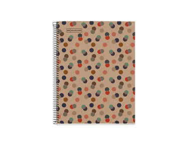 Miquelrius notitieboek - eco confetti - a5 geruit - 80 blz